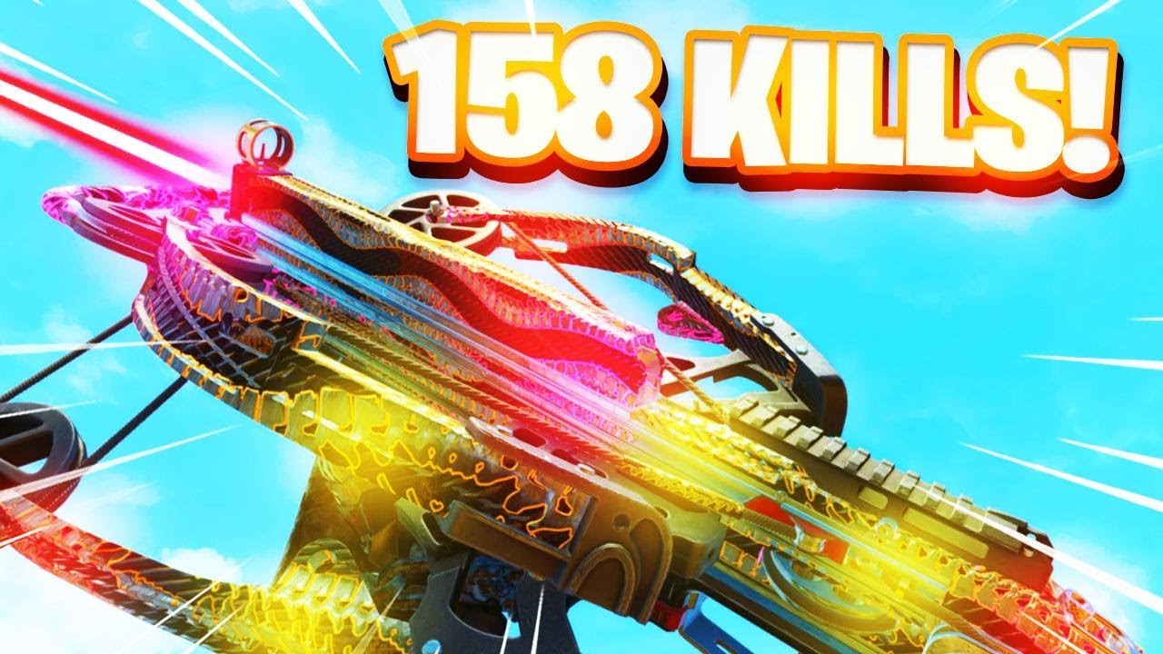 158 KILLS USING OVERPOWERED CROSSBOW CLASS SETUP AFTER UPDATE 1.23..... ( BLACK OPS 4 )