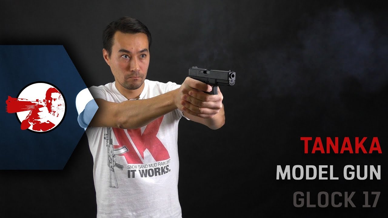 Tanaka Glock 17 Model Gun с дымком