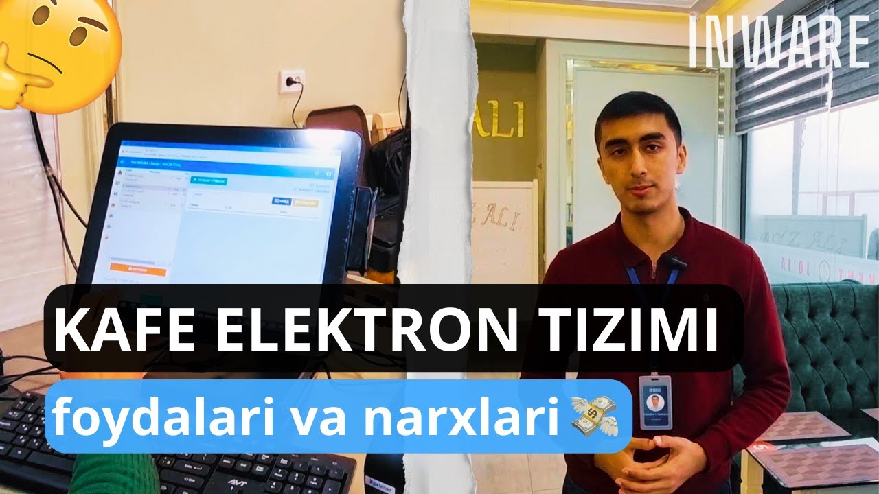 Kafe va oshxona avtomatlash dasturi | Reca app by INWARE
