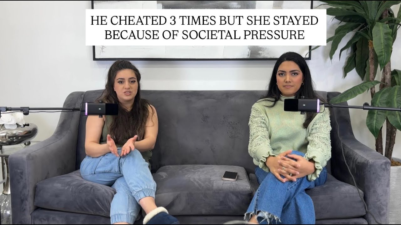 Once a cheater, always a cheater. He cheated and she was trapped due to societal pressure.