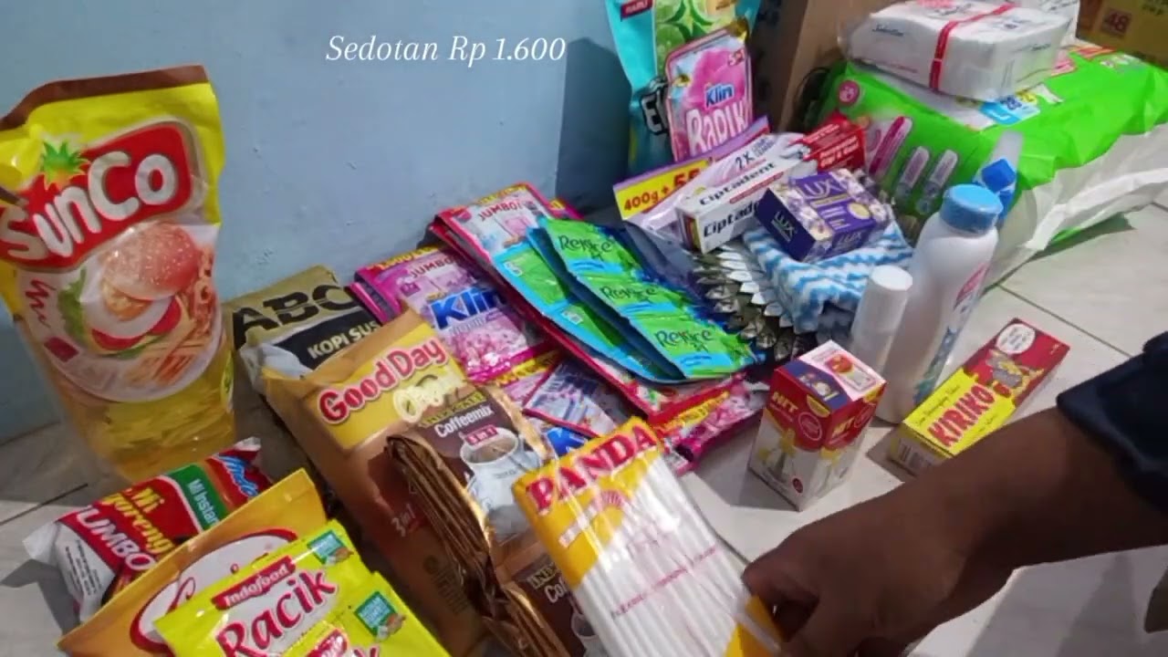 Bongkar Belanja Bulanan ☘️ Refill Stok Yg Habis ☘️ Menata Belanjaan