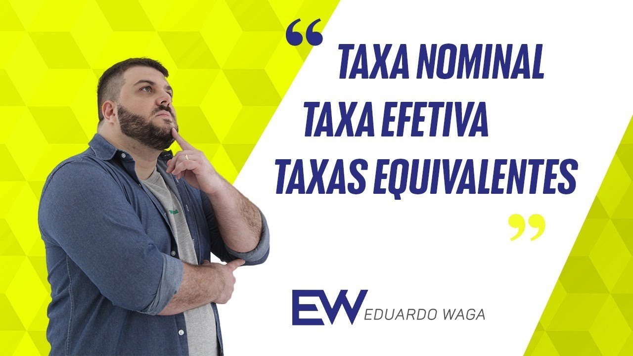Perícia na Prática: Taxa Nominal, Efetiva e Equivalentes