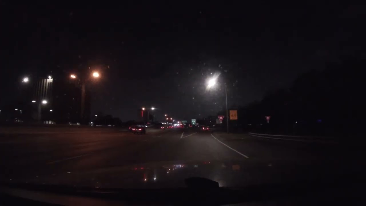En la ciudad de Dallas para el trabajo 