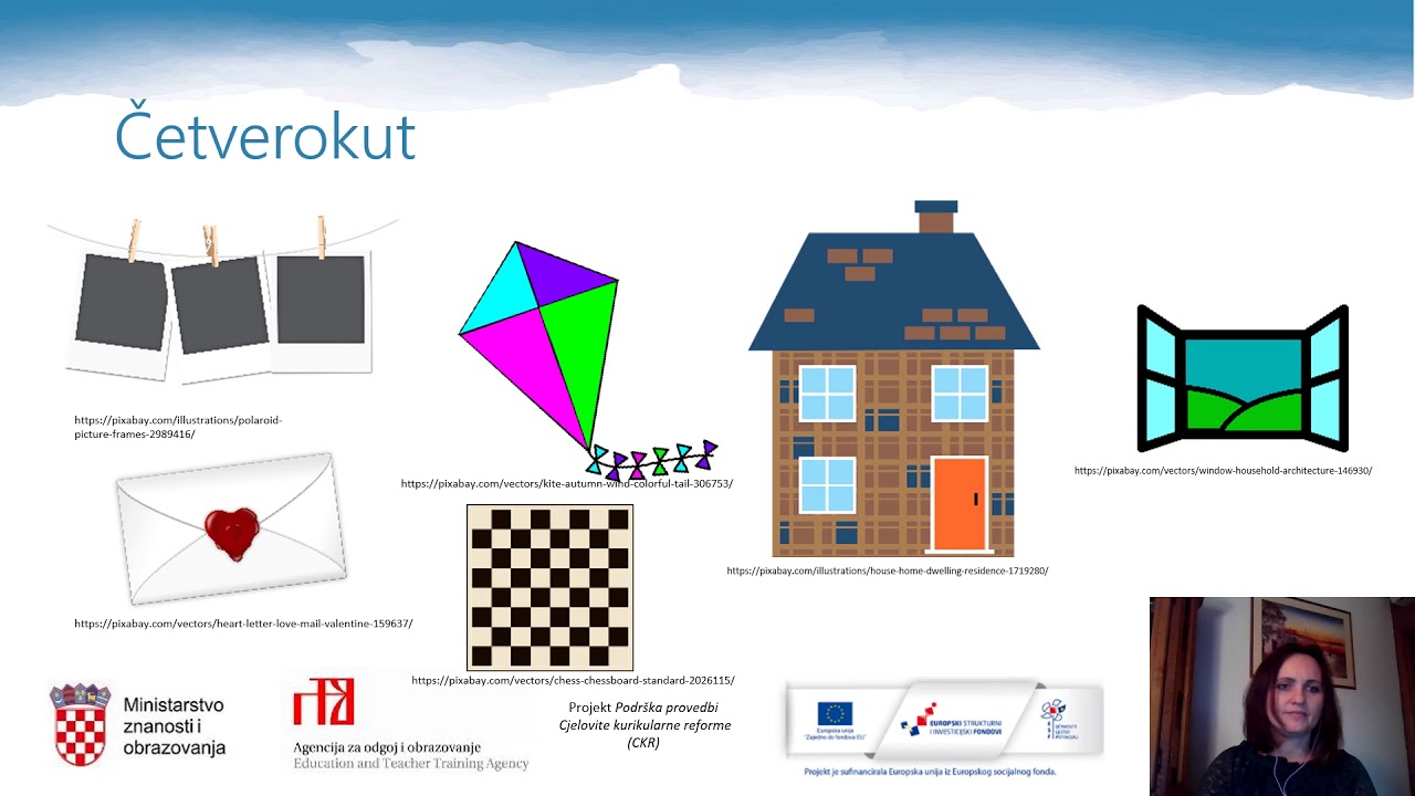 Matematika, 6. r. OŠ - Trokut i četverokut, 1. dio