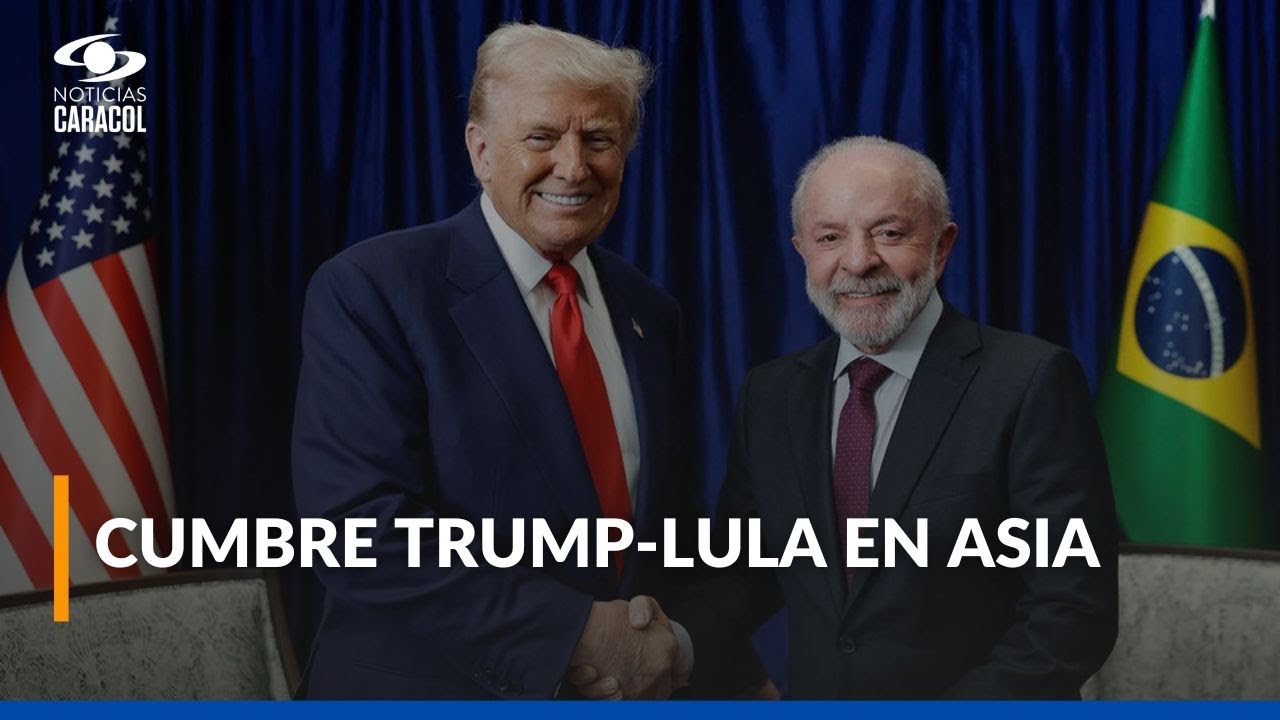 Trump y Lula Da Silva se reunieron en Malasia para discutir aranceles entre Estados Unidos y Brasil