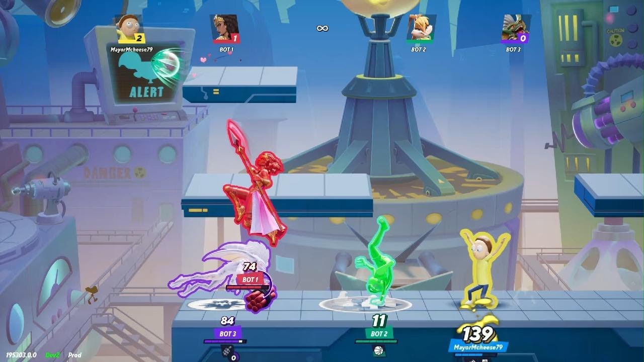 MultiVersus Fights: Rick and Morty (Part 2: Morty Smith)