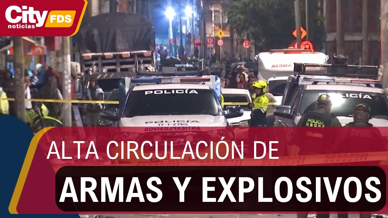 Alerta por aumento de armas y explosivos en las capitales | CityTv