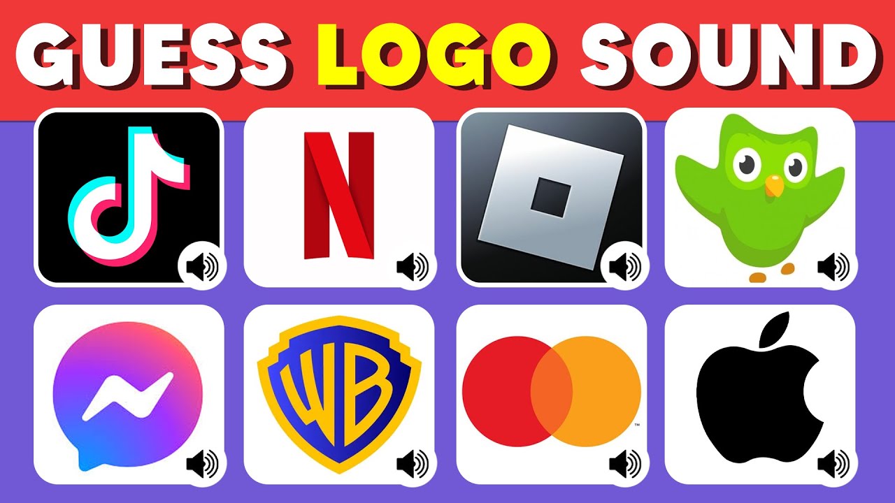 Guess The Logo Sound 🤔👀🔊 Tiktok, Roblox, McDonald's, Netflix | Logo Quiz 2025 | Cow Quiz