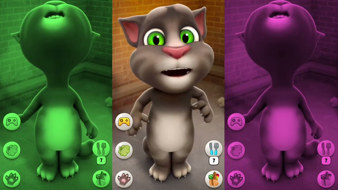Talking Tom Cat Funny Gameplay 