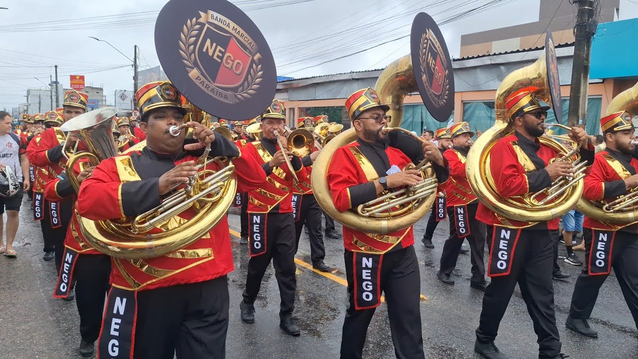 Banda Marcial da Paraíba - Desfile Cívico do Bairro de Mangabeira (PB) 2025