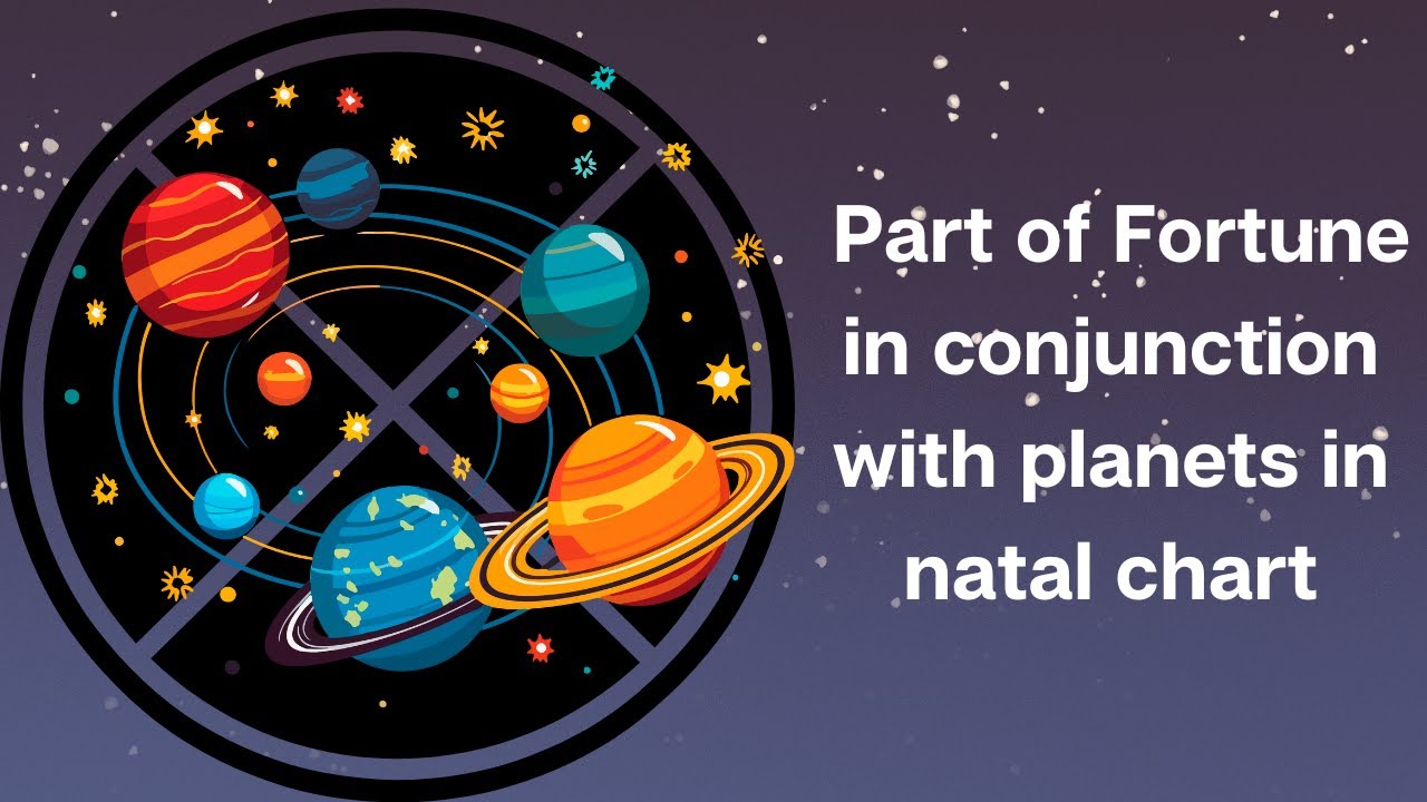 Part of Fortune in conjunction with Planets