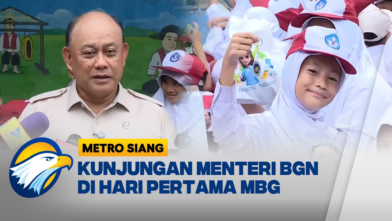 Program Makan Bergizi Gratis Tahun 2026 Dimulai | Metro Siang