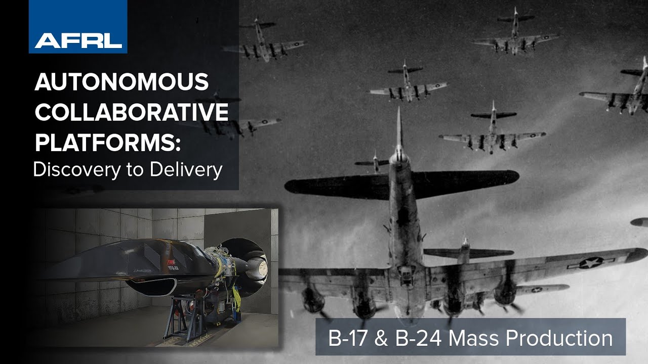 Серийное производство B-17 и B-24 | От разработки AFRL до поставки