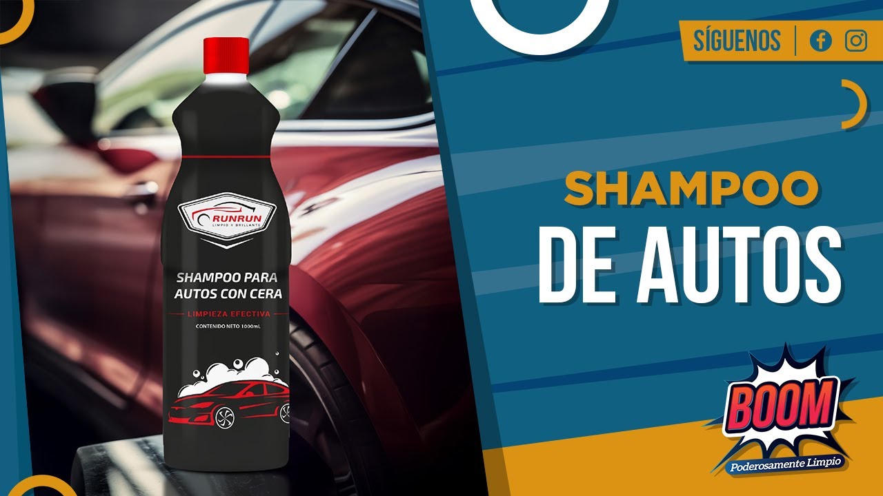 SHAMPOO DE AUTOS