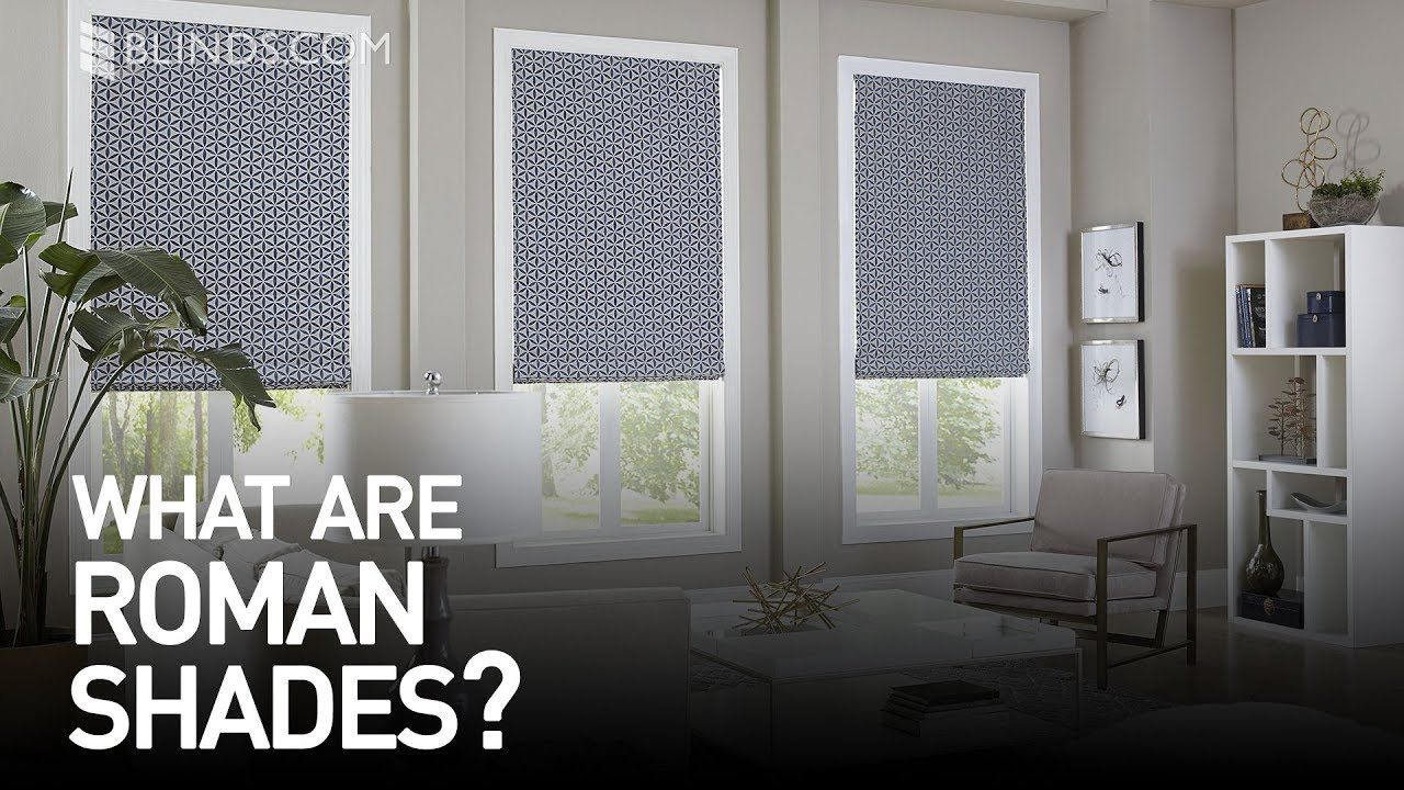 Custom Roman Shades | Window Treatment Ideas