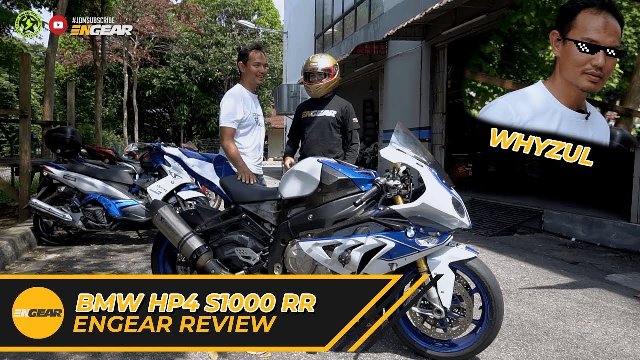 Review and Test Ride : Bmw HP4 Whyzul - Engear Review #Ep32