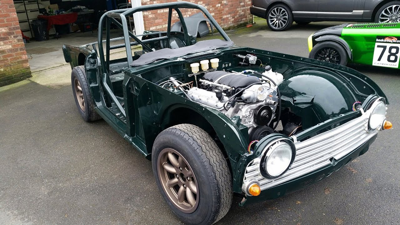 1966 Triumph TR4 LS3 Build Project