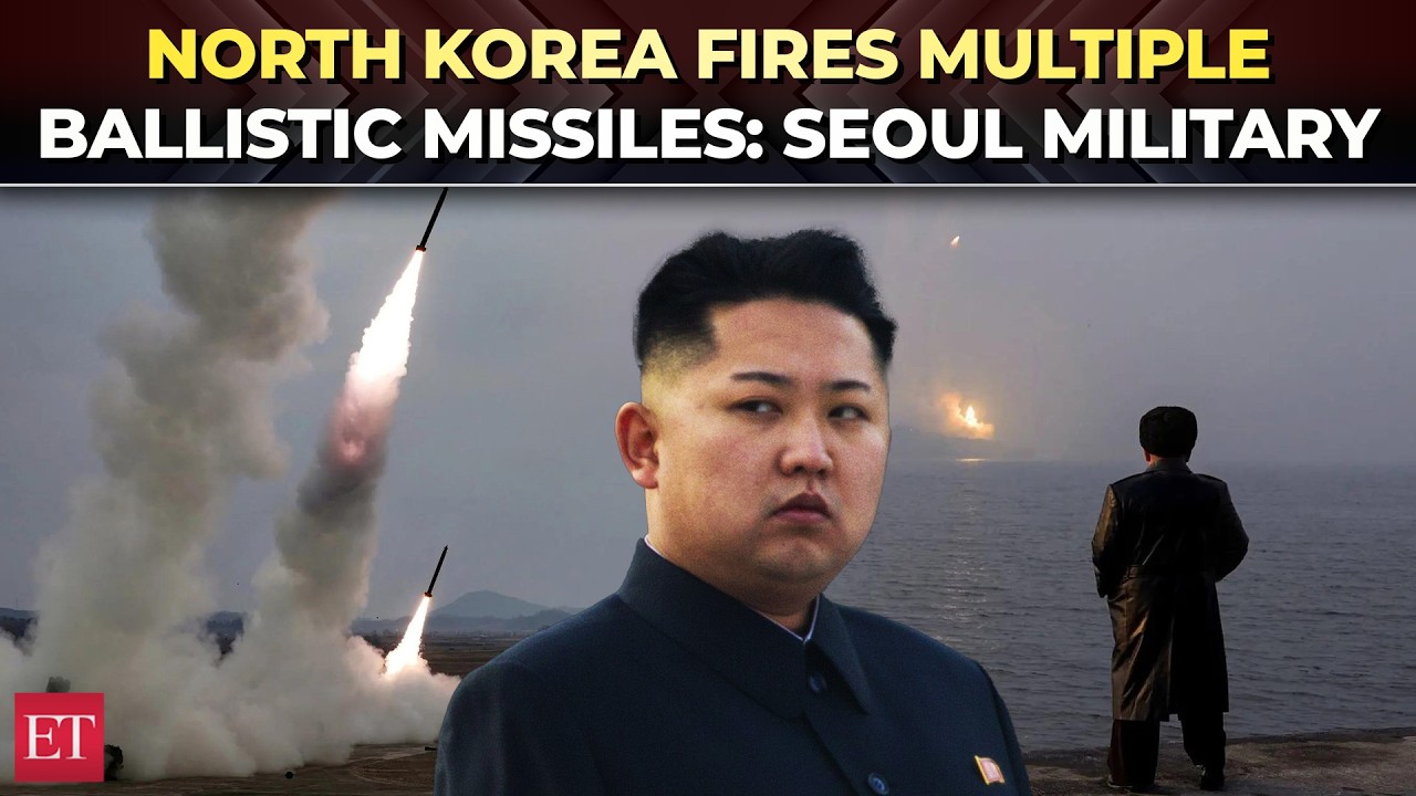 North Korea fires multiple ballistic missiles toward sea, rejects Seoul&rsquo;s diplomacy hopes