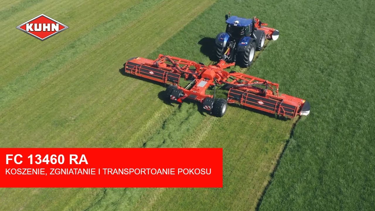 Z fabryki na twoje pole! Nowa kosiarka FC 13460 RA w akcji!