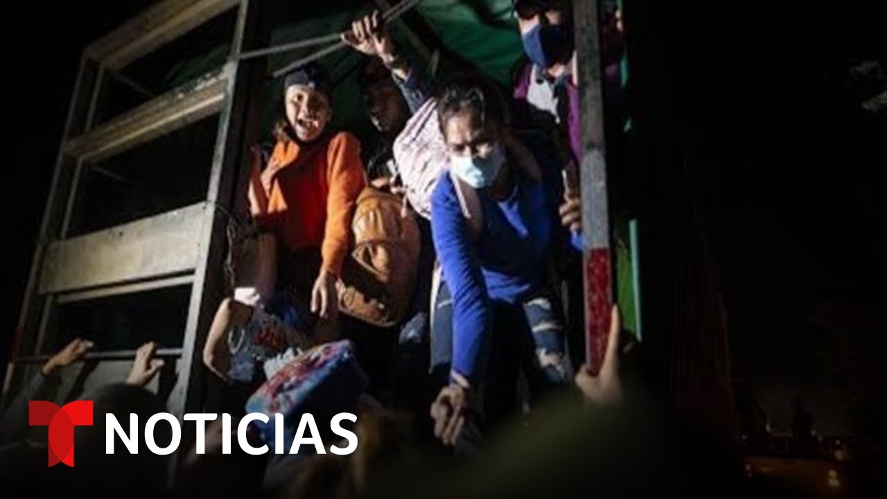 Guatemala disuelve caravana de migrantes salida de Honduras | Noticias Telemundo
