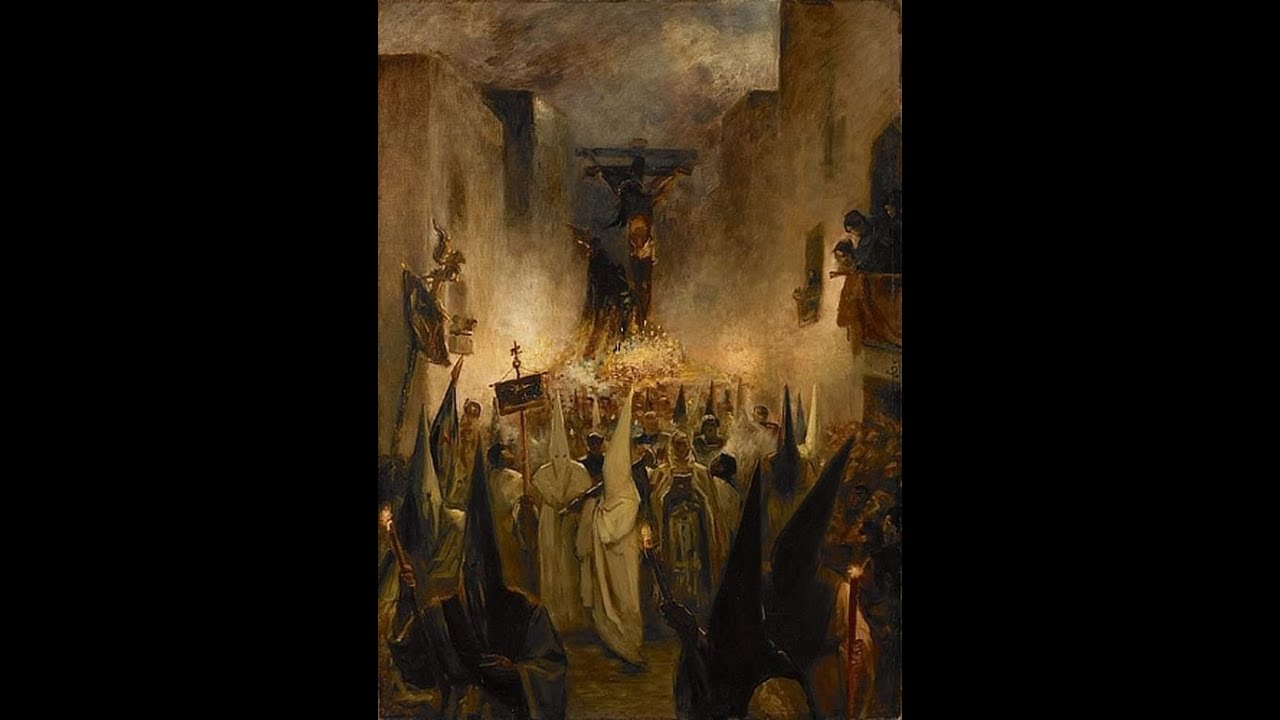 Procesión del Silencio en San Luis Potosí  Méx.