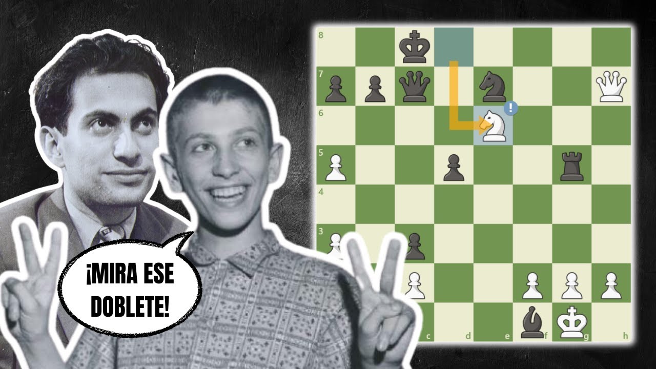 ¡UN PRODIGIO DESAFÍA AL CAMPEÓN MUNDIAL! 😮: Fischer vs Tal (Leipzig, 1960)