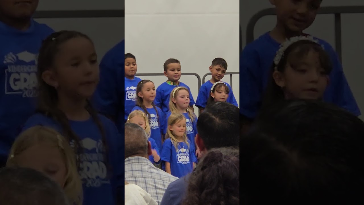 Harpers kindergarten graduation 05 25 2025