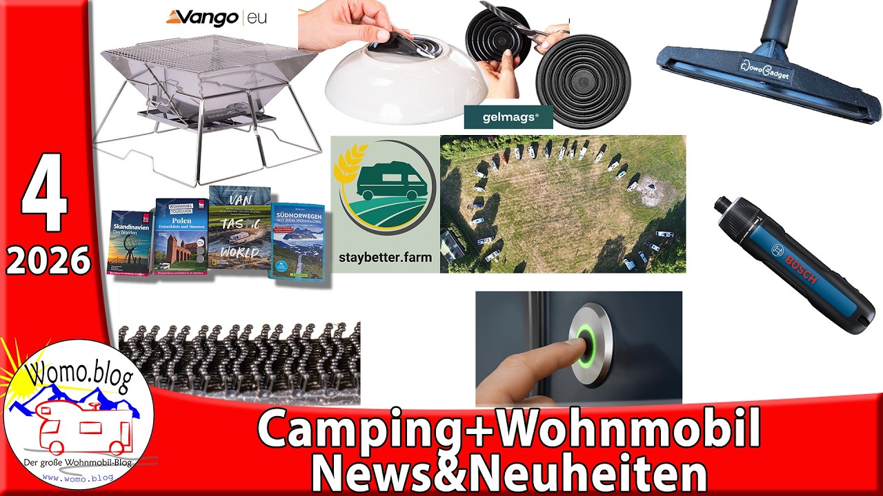 Camping und Wohnmobil News&Neuheiten 4/2026