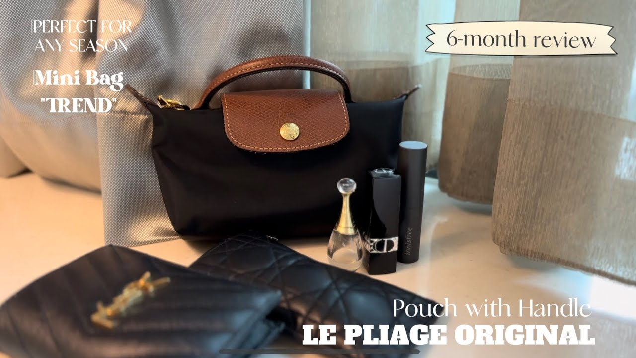 Mini Review of Longchamp Le Pliage Original - Pouch with Handle