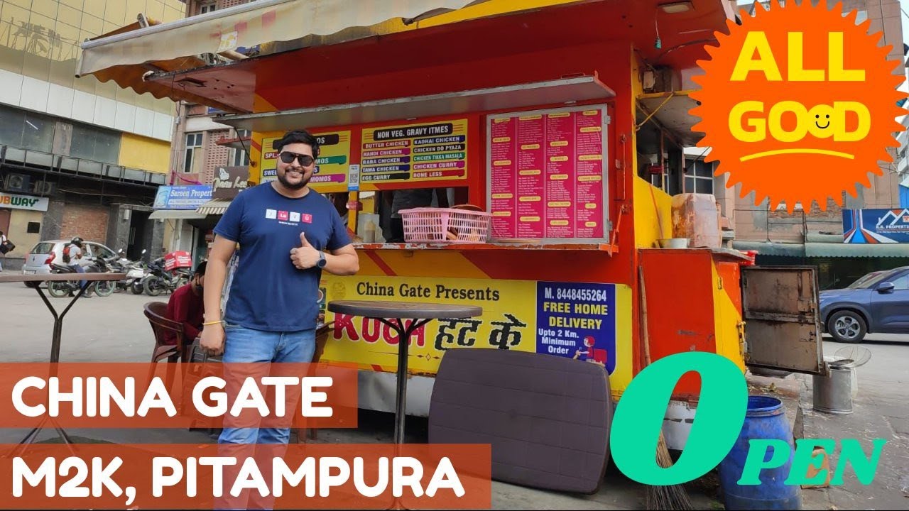 China Gate Fast Food, M2K Pitampura, Yummy Chinese.