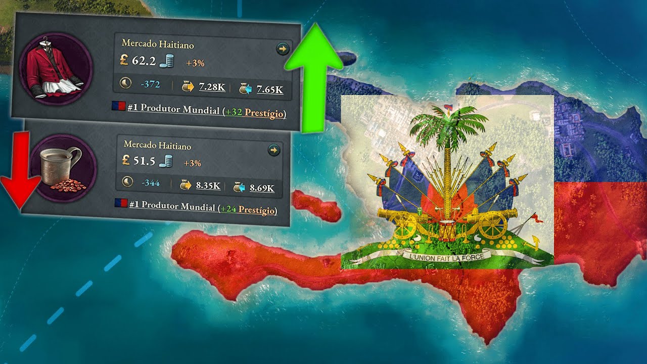 COMO eu TRANSFORMEI o HAITI em um PAÍS SUPERINDUSTRIALIZADO!