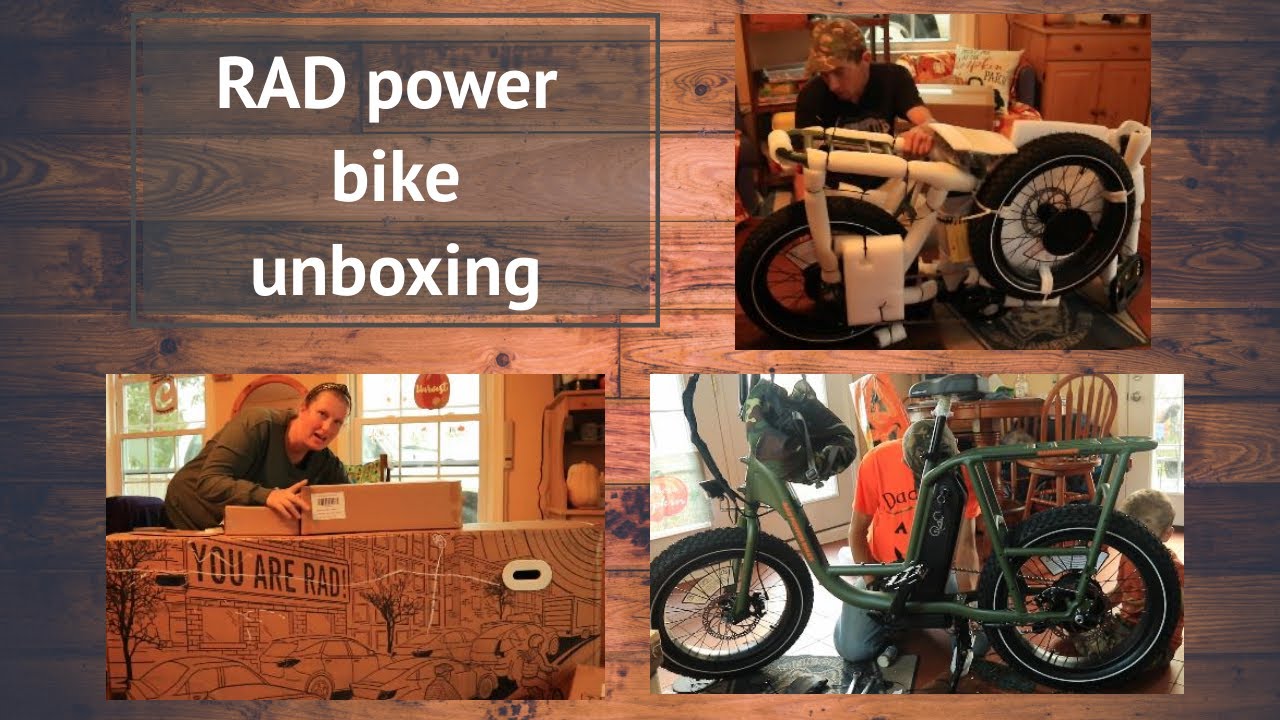 I got a RAD POWER bike! | Part 1: Unboxing and putting together | WE ARE SO EXCITED!!! |