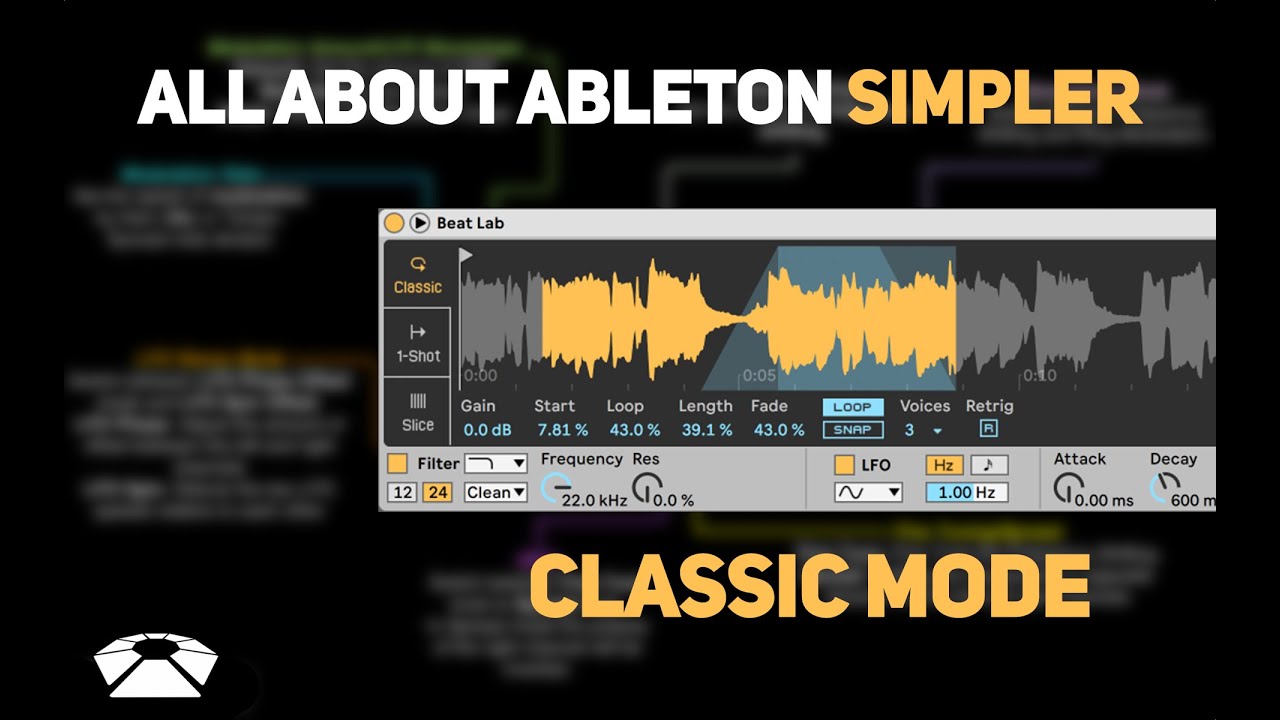 All About Ableton Simpler - Classic Mode (Part 1) | Beat Lab