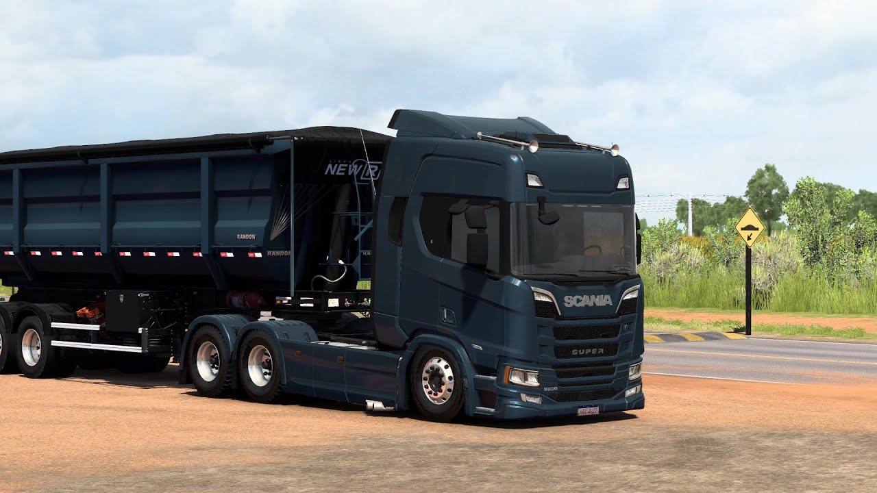 SCANIA 560R PAINEL - TFT | SAINDO DO ESTADO DO MT