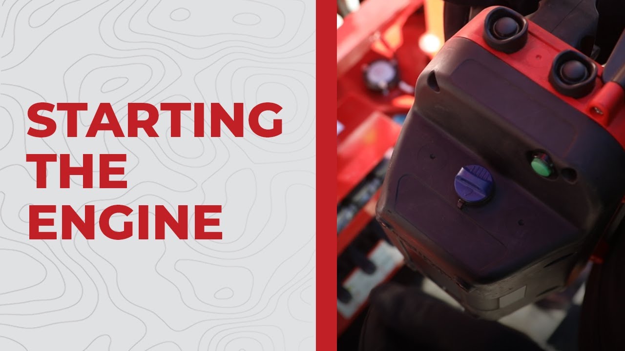 Starting the Engine and Connecting the Remote CMC 60HD+ and 72HD+