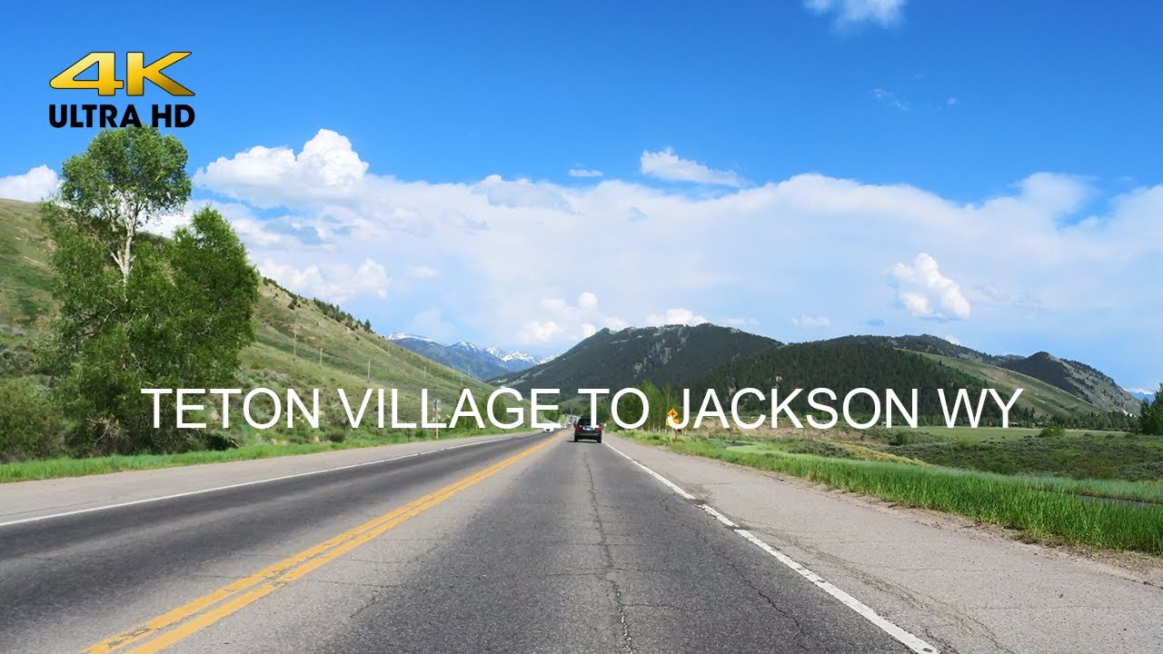 Teton Village to Jackson Summertime