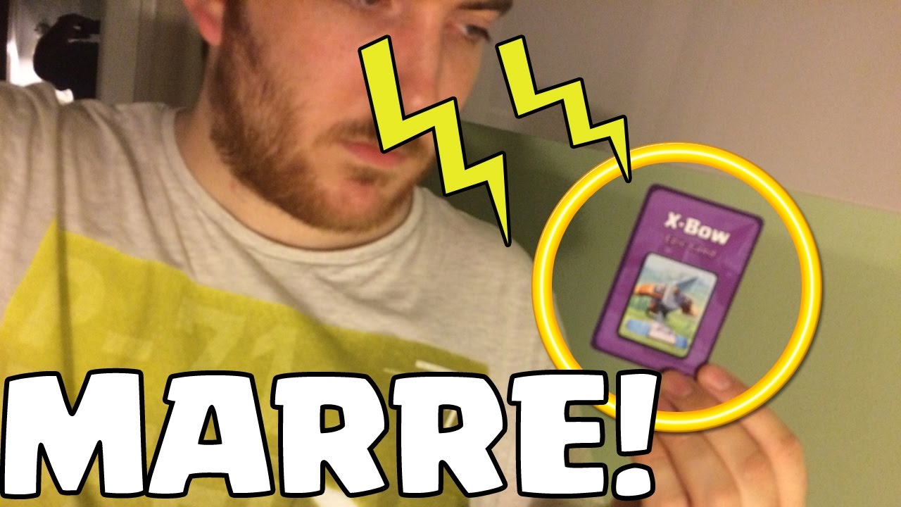 MARRE DE L'ARC-X ! TIRAGE DE CARTES CLASH ROYALE #8