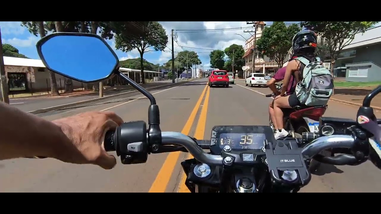 Saindo de Arapongas para ir ver o campo de plantação de girassol