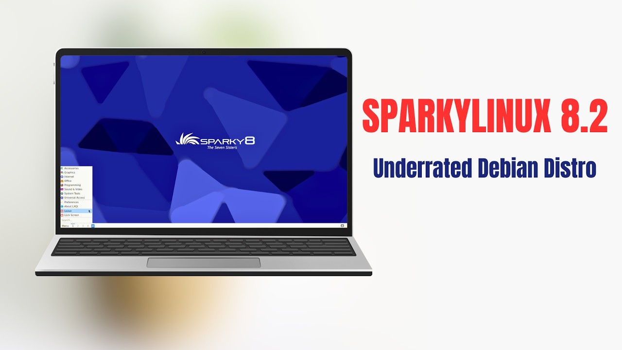 SparkyLinux 8.2 LXQt Review — Fast, Stable & Underrated Debian Linux