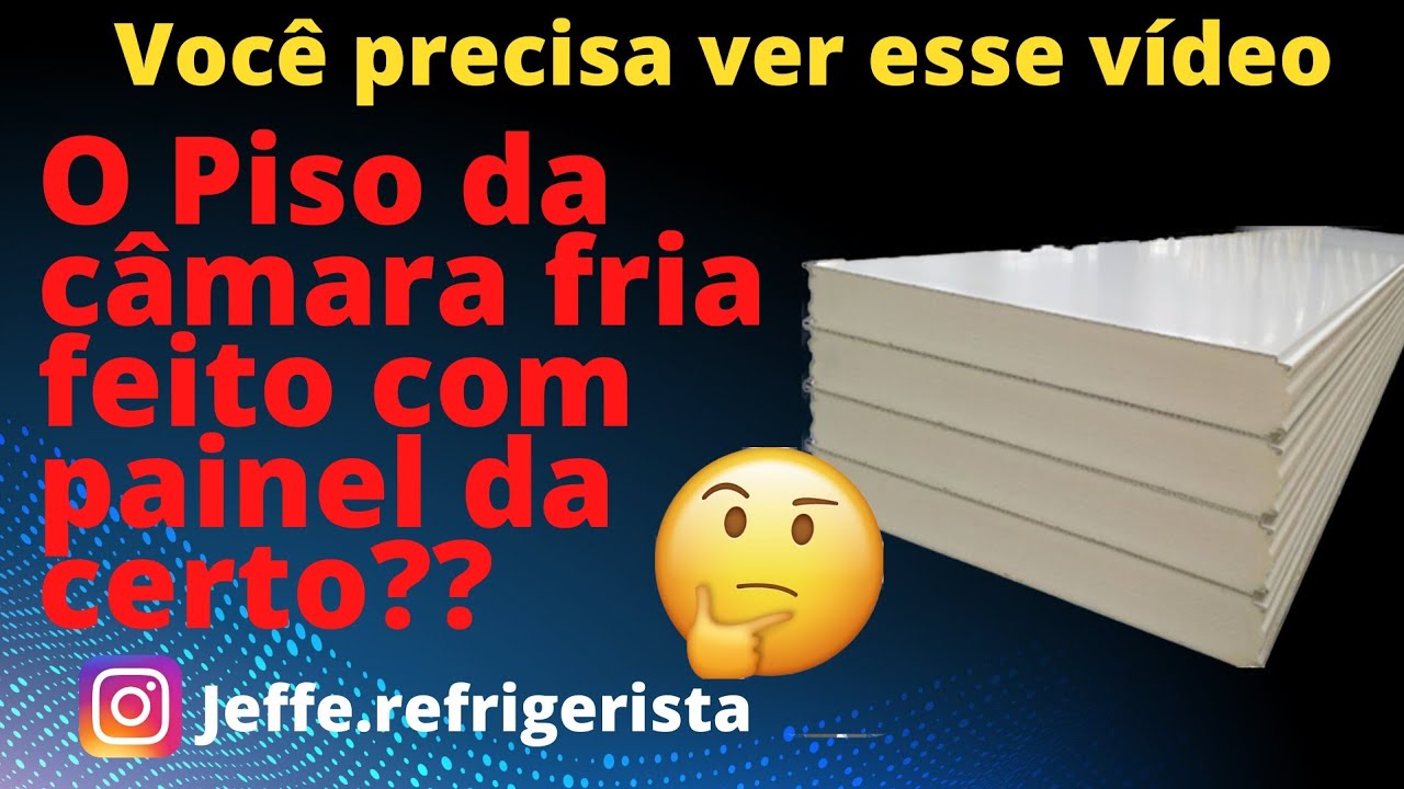 PISO DE PAINEL EM CÂMARA FRIA  DA CERTO OU NÃO?( ASSISTA ATÉ O FINAL)