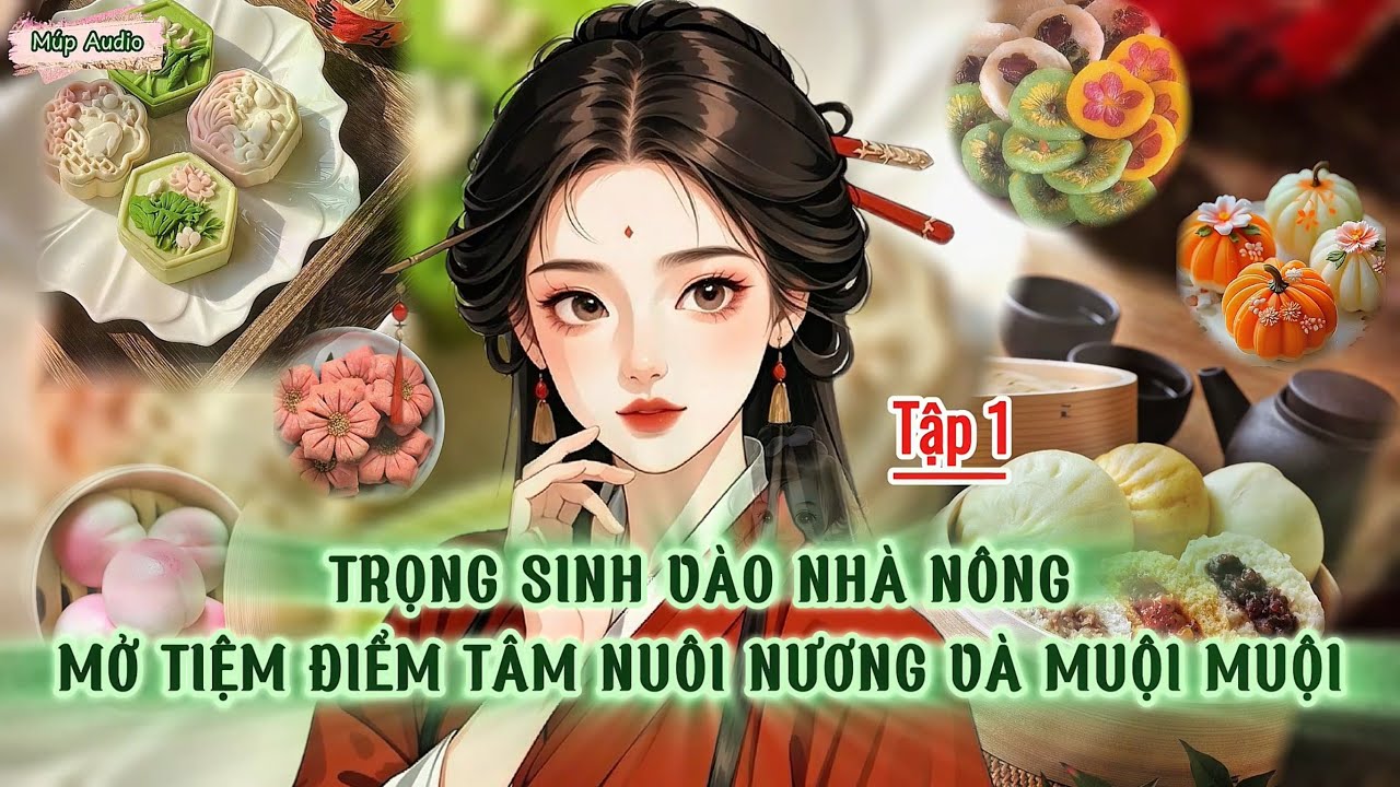 TẬP 1 | TRỌNG SINH NHÀ NÔNG, MỞ TIỆM ĐIỂM TÂM NUÔI NƯƠNG VÀ MUỘI | Ngôn tình, Nữ cường, Điền văn.