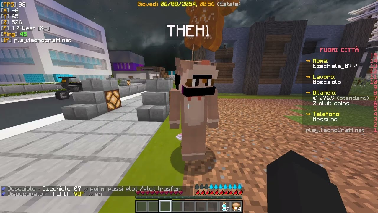 Scam Plot THEHIT TecnoCraft Minecraft Ita