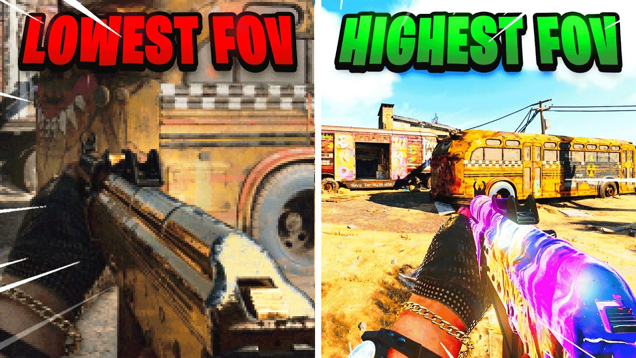 playing on the *LOWEST* FOV in Cold War.. (IMPOSSIBLE!)