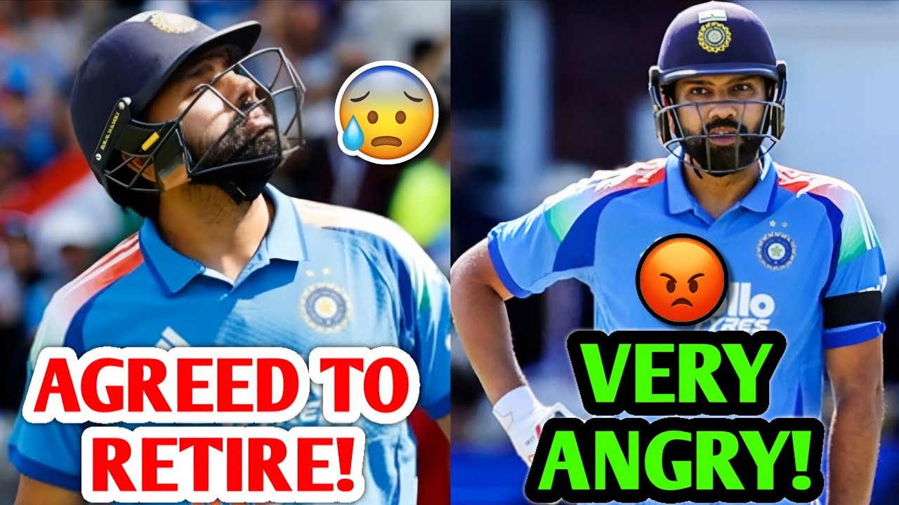 Rohit Sharma VERY ANGRY 😡 He AGREED To RETIRE! 😰 Rohit Sharma FUTURE REVEALED 🙏 Cricket News