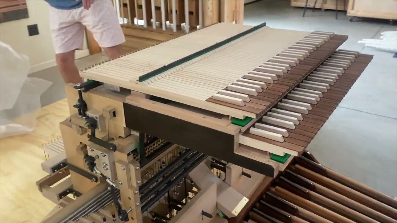 Visit to Lewtak Pipe Organ Builders to see Chapel By The Sea's new Pipe Organ
