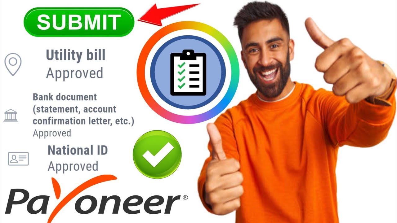 How to submit payoneer required documents for  approval bank accounts  | approval pending payment