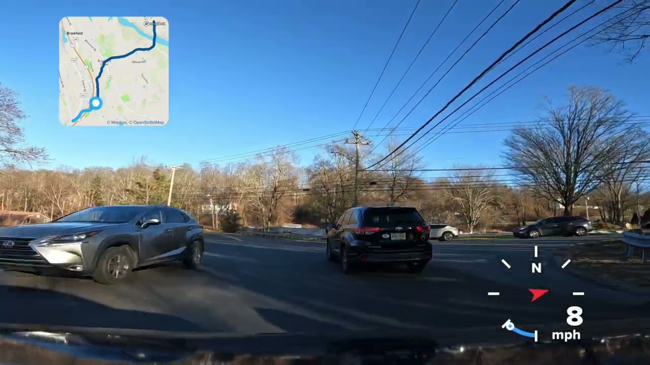 Danbury to Bristol - Connecticut