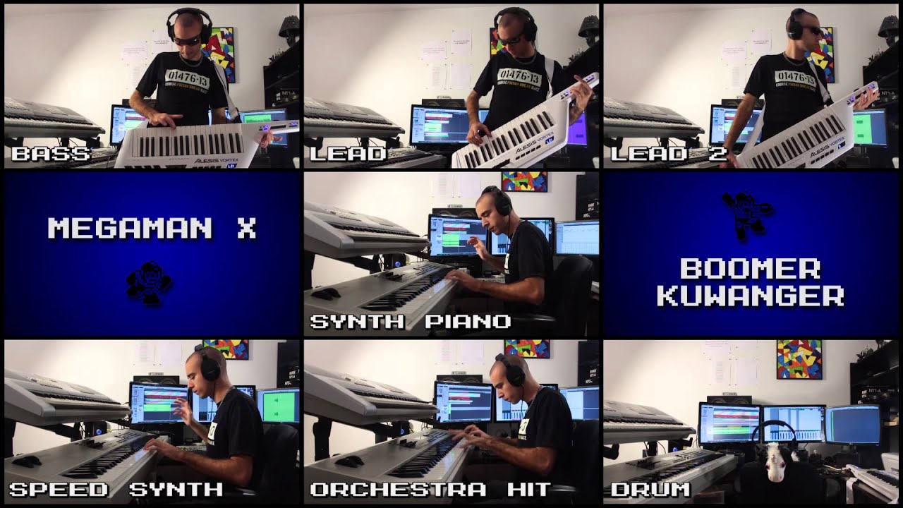 MEGAMAN X - BOOMER KUWANGER 🎹 (Keyboard Cover) 🎧