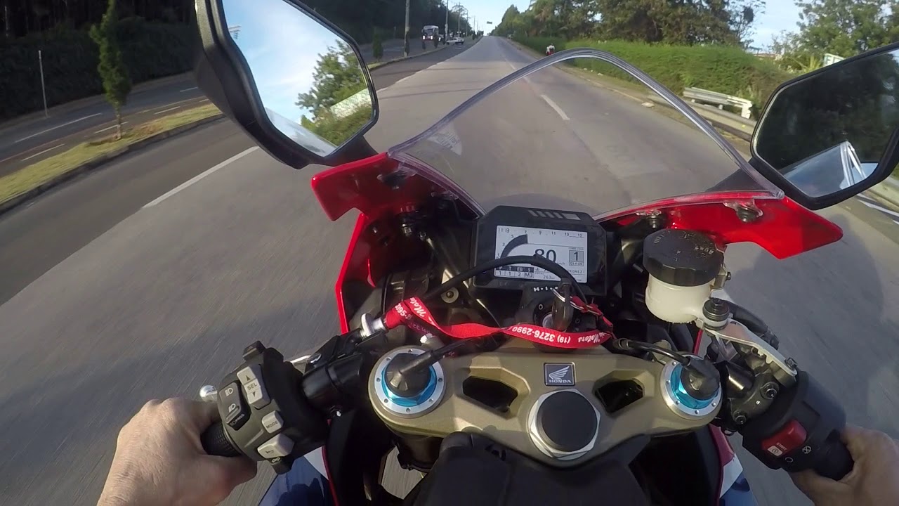 HONDA CBR 1000 RR FIRE  BLADE TEST RIDE COLETOR  ATALLA E PONTEIRA SC