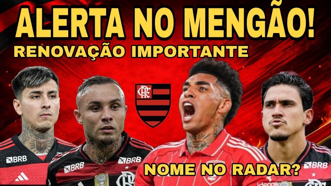Alerta com Pedro, Renovação de Cebolinha e Igor Jesus no Radar do Flamengo